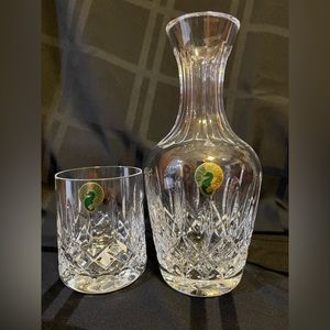 Waterford Crystal Carafe & Tumbler